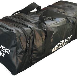 Large Team Gear Bag With End Pocket - black