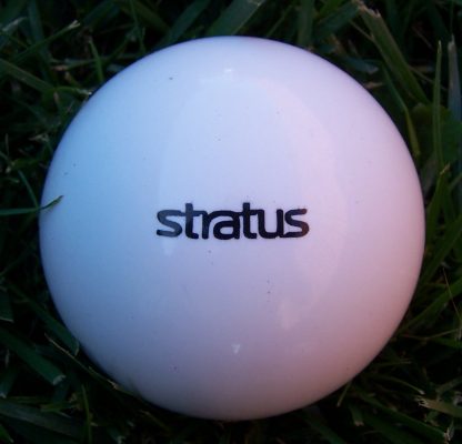 Stratus Hockey Ball - Smooth White-0