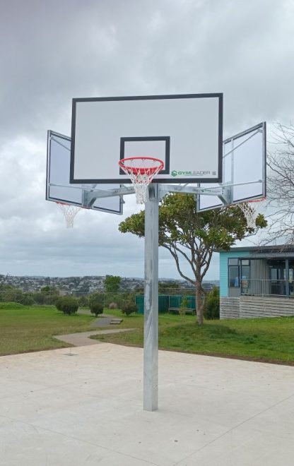 Outdoor Heavy Duty Basketball Tower - 3 Way