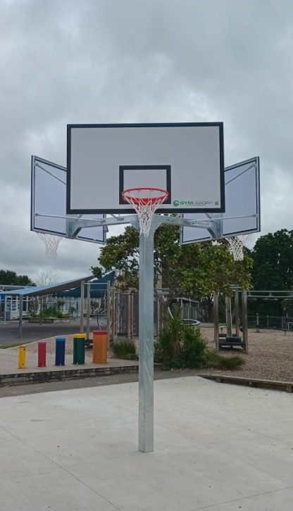 Outdoor Heavy Duty Basketball Tower - 3 Way - Image 2