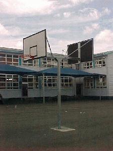 Outdoor Heavy Duty Basketball Tower - 2 Way-0