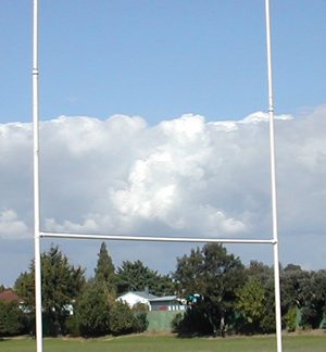 Rugby Posts Hot Dipped Galvanised - Intermediate-0