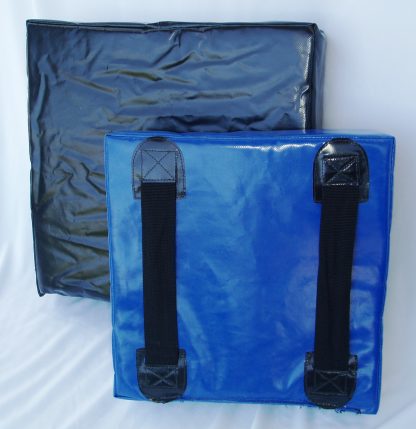 Square Hit Shield - Senior, Black-0