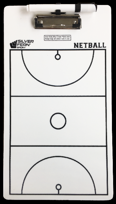 Coaches Clip Board - Netball-0
