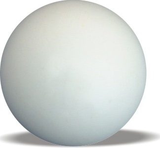 Hockey Ball - Smooth White-0