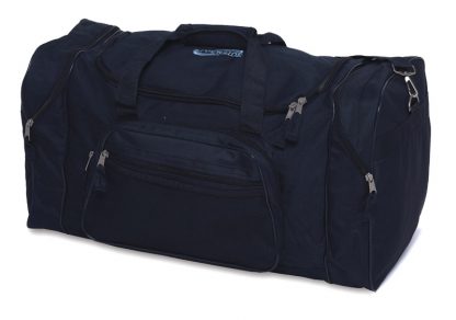 Plain Sports Bag - Navy or Black-2372