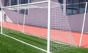 International Soccer Goals - Aluminium, Socketed-0
