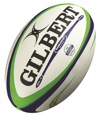 Gilbert Barbarian Rugby Ball - Size 5-0