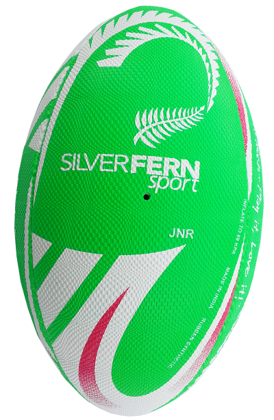 Silver Fern Turbo Touch Ball - size 3.5 green-3842