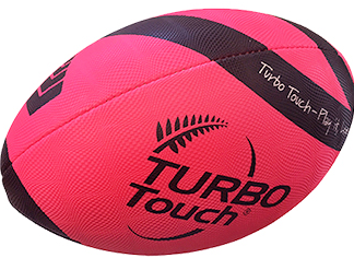 Silver Fern Turbo Touch Ball - size 2.5 pink-0