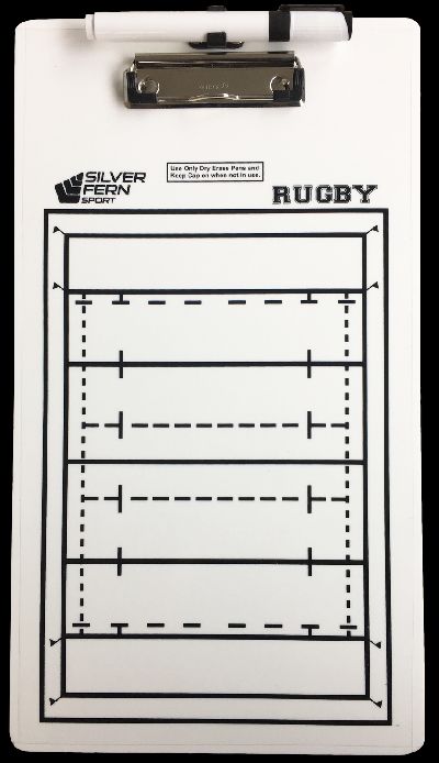 Coaches Clip Board - Rugby-0