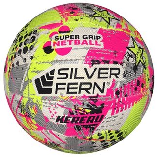 Silver Fern Kereru Netball Size 5 Yellow-0