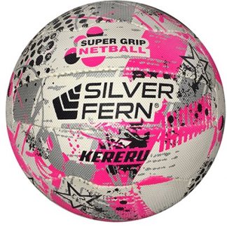 Silver Fern Kereru Netball Size 5 Pink-0