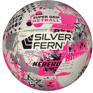 Silver Fern Kereru Netball Size 4 Pink-0