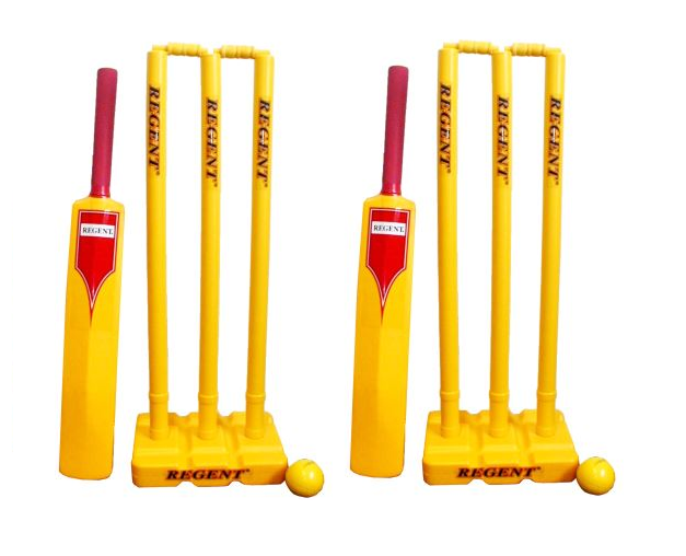 Plastic Cricket Set Double Set Backyard Cricket Strata Sports