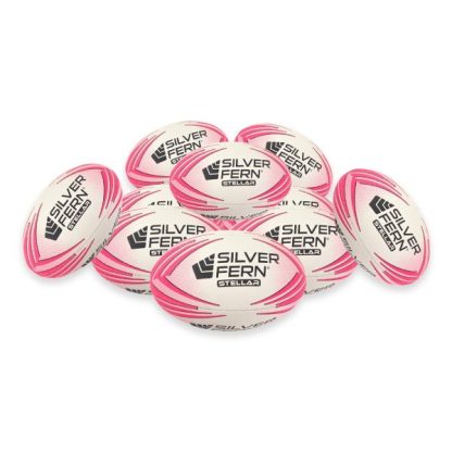 10 x Silver Fern Stellar Rugby Ball Kit - Size 5, 4, 3 & 2.5 - Image 6
