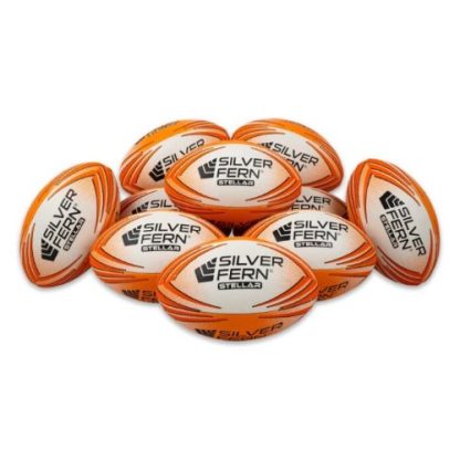 10 x Silver Fern Stellar Rugby Ball Kit - Size 5, 4, 3 & 2.5 - Image 4