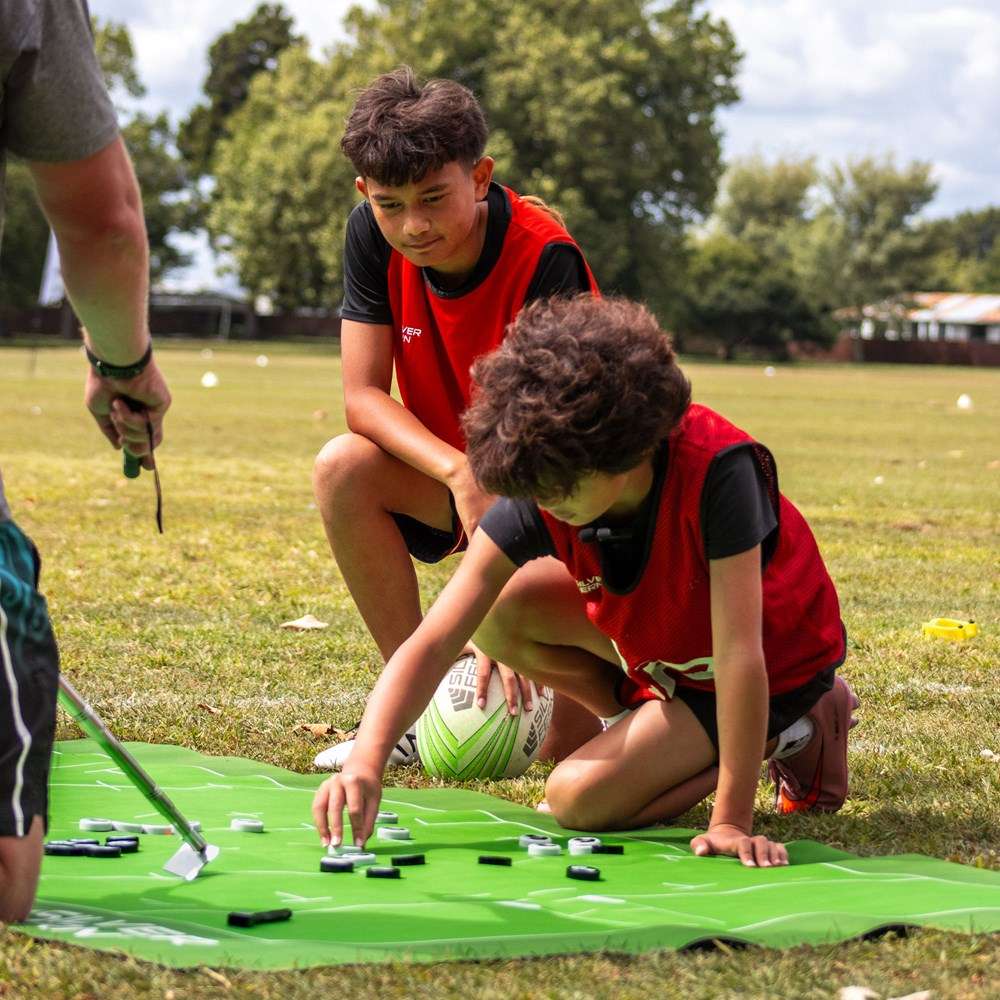 Silver Fern Rugby Union Coaching Mat | Strata Sports - Strata Sports